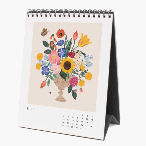 NWT Rifle Paper & Co 2025 Desk Calendar - Picture 8 of 15